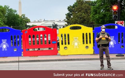 Another fence at the White House