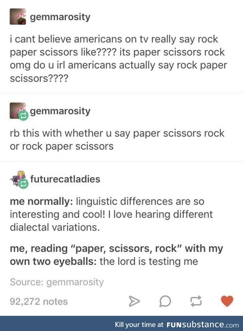 Scissors rock paper