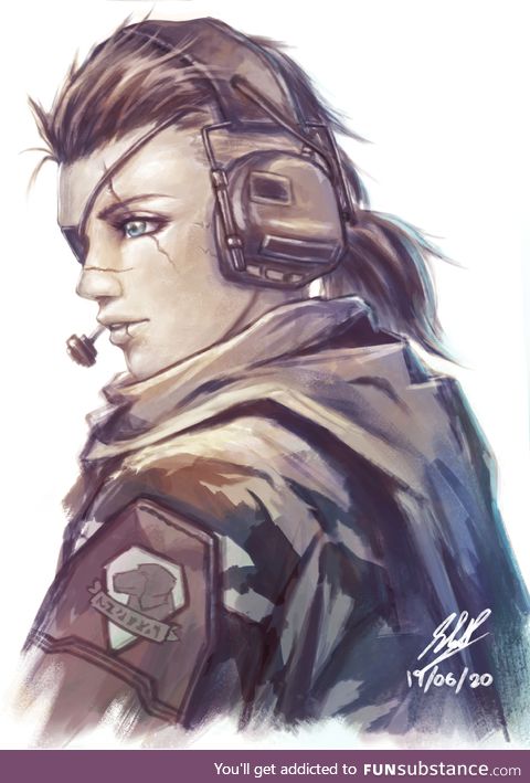 Female Soldier Portrait