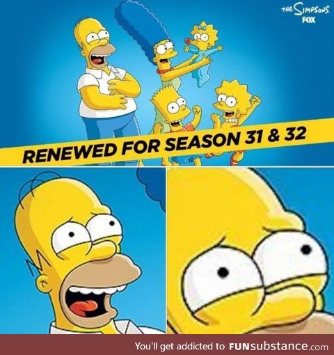 Homer is suffering