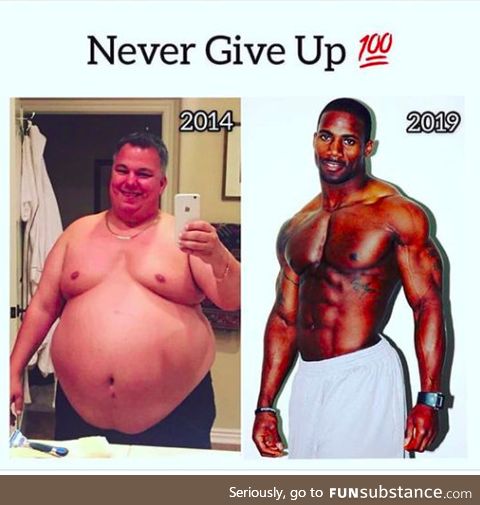 Never give up