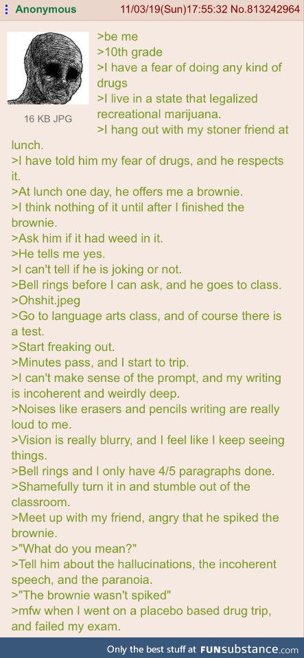 Anon eats a brownie