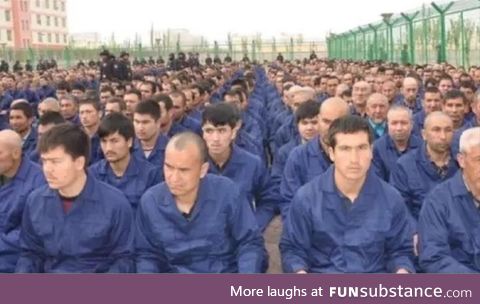 Reminder China has concentration camps still active in Xinjiang