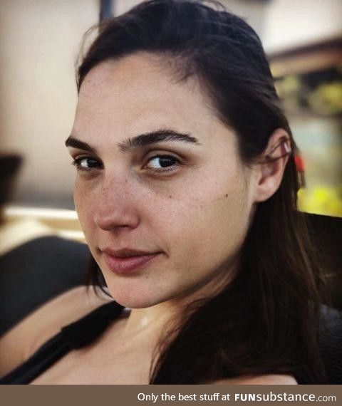 Gal Gadot without makeup