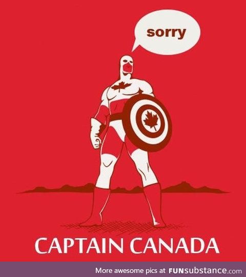 Happy Canada Day from Captain Canada!