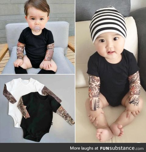 Tattoo sleeve romper for infantry