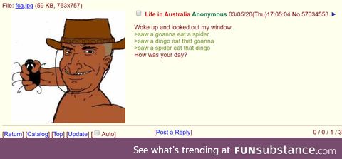 Anon lives in Australia