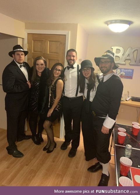 Went to a 20’s themed party last night. The invite didn’t specify which 20’s we