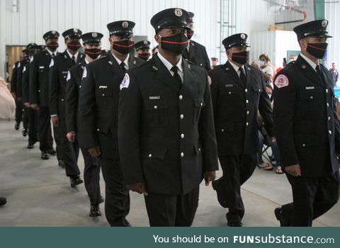 Gary, in firefighters - graduation class 2020