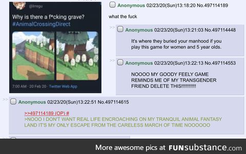 /v/ has theories about the grave in Animal Crossing