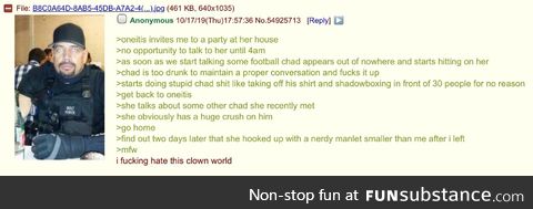 Anon goes to a party