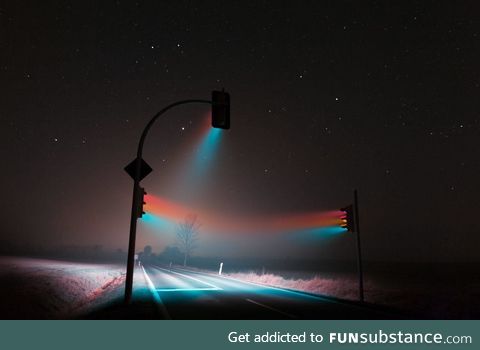 Long Exposure at traffic light