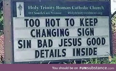 Sin bad jesus good