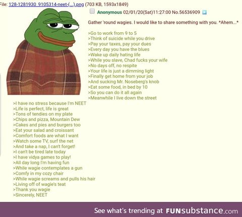 Anon is NEET