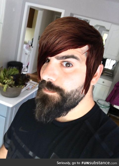 Keemstar with 2012 Anthony Padilla's hair