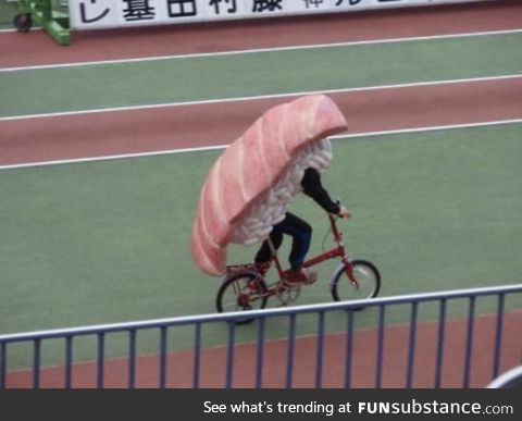 Sashimi rollin, they hating