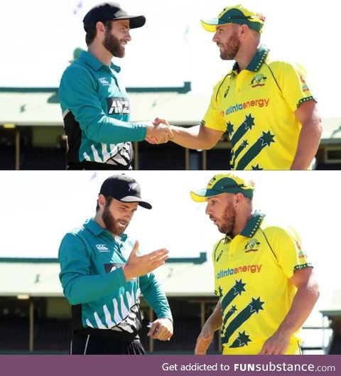 Aussie and Kiwi captains realizing their mistakes