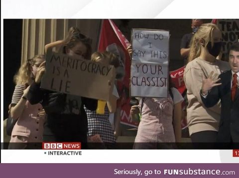 Student protesting against receiving low grades uses the wrong ‘you’re’