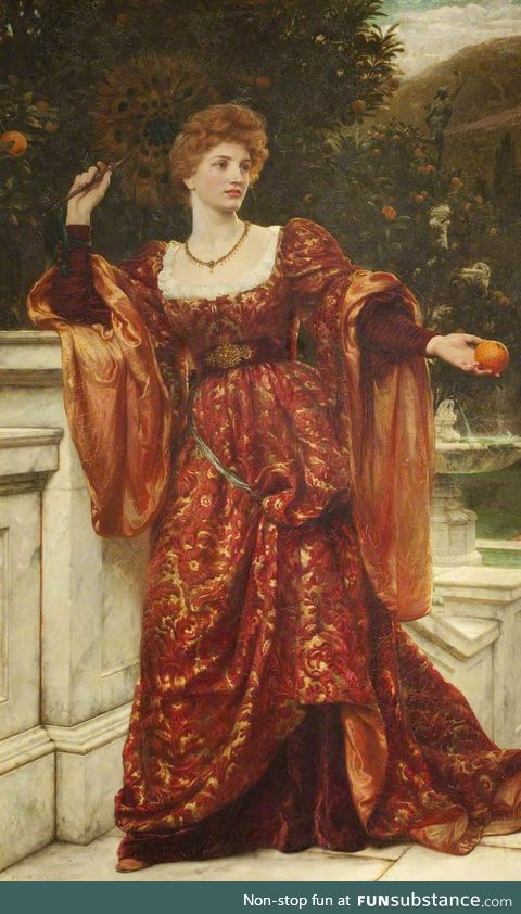 Hesperia by Victorian painter Sir Francis Bernard Dycksee, 1887