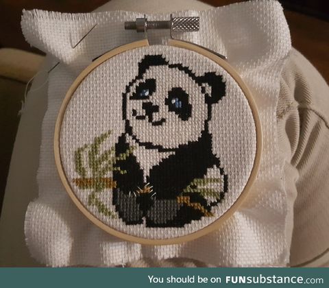 Cross Stitch Panda