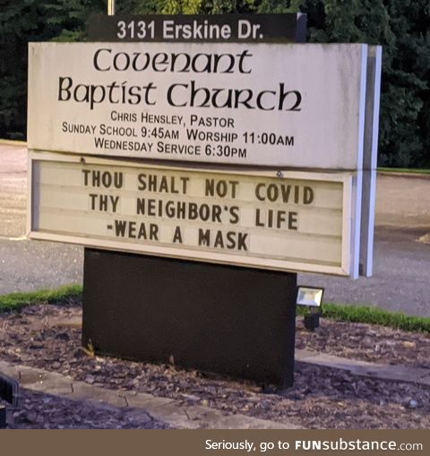 Area church spreading the good word