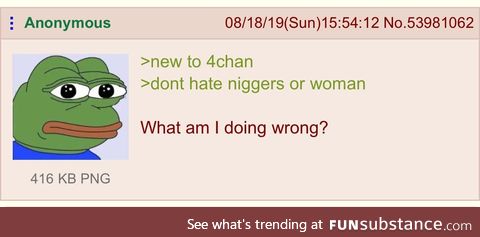 Anon isn’t racist or sexist