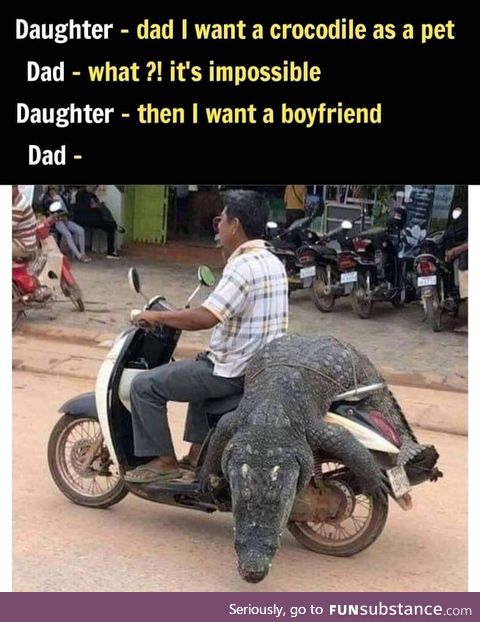 A dad's gotta provide