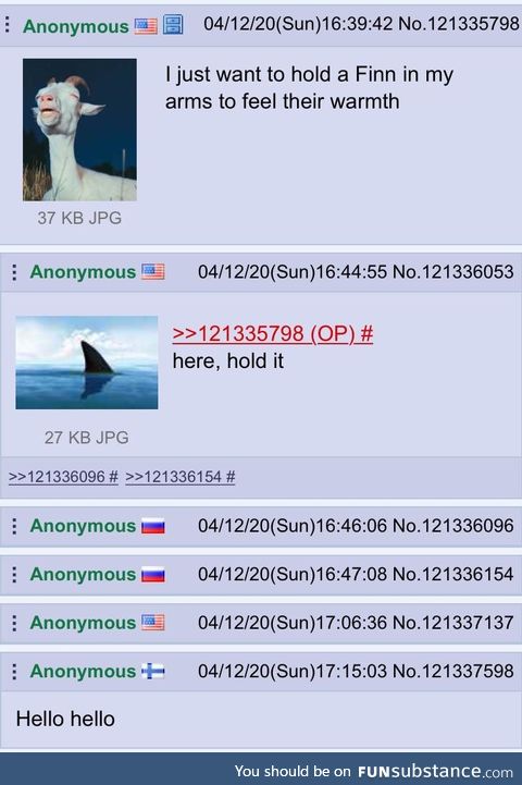 Anon wants a finn