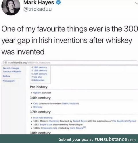 Whiskey changed the entire timeline of Ireland