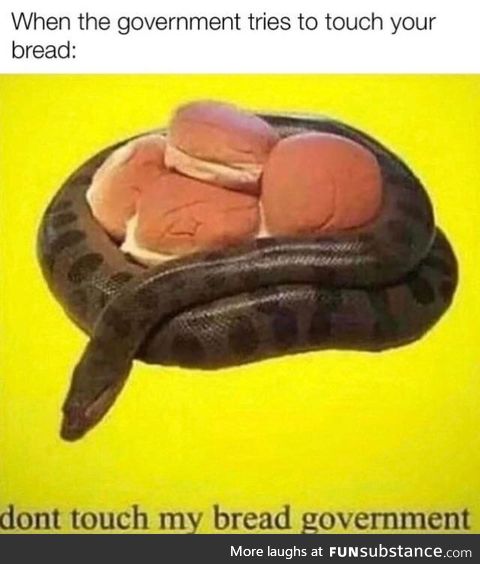 Never tread on crust pleasss