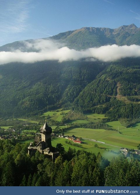 Falkenstein Castle, Carinthia, Austria. Built in the 1100s.