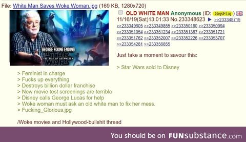 Anon watches The Mandalorian