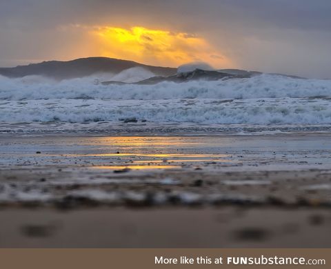 One Mile Beach NSW, yesterday morning