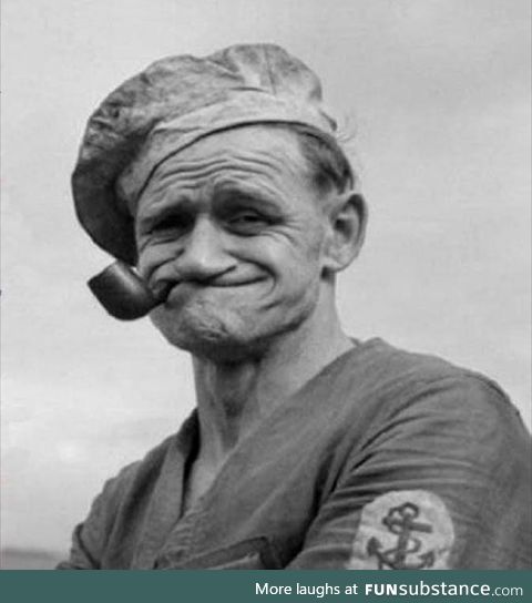 The real Popeye !