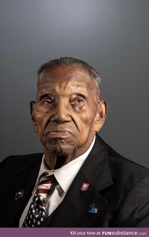 Oldest living WW2 vet 110 years old