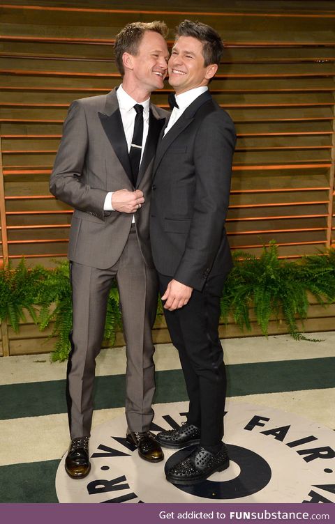 Neil Patrick Harris and husband David Burtka. Proud Boys