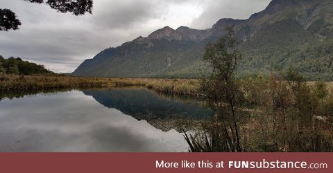 New Zealand is almost cheating. Mirror lake fiordland national park