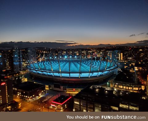 BC place Vancouver, Canada.