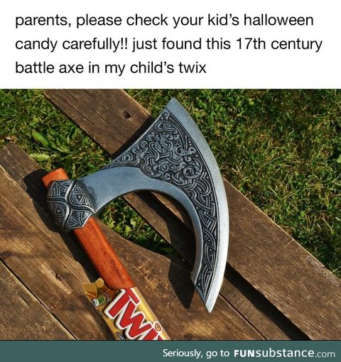 Axe or treat