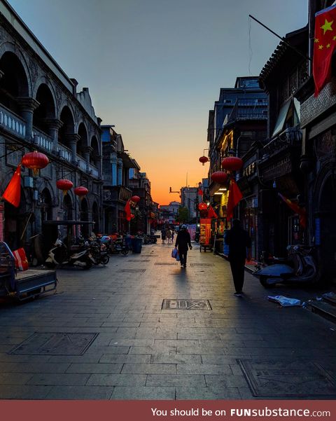 Beijing at sunrise