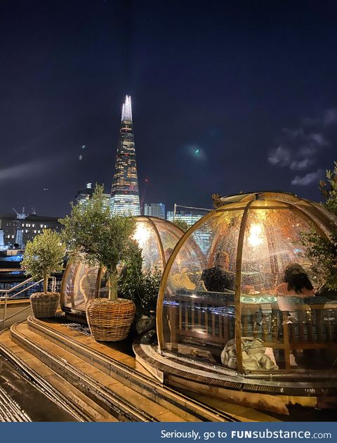 Warm Domes in the London winter cold ????