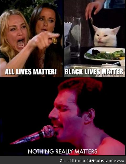 No lives matter