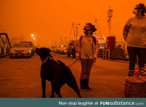 Australia right now looks like some sort of post-apocalyptic movie