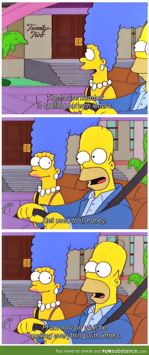 Smart idea, homer