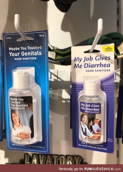 These hand sanitizers