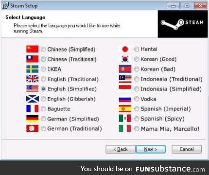 Select Language