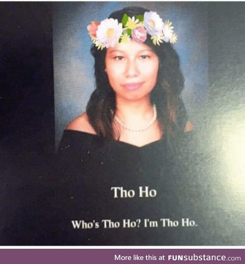 She's the ho