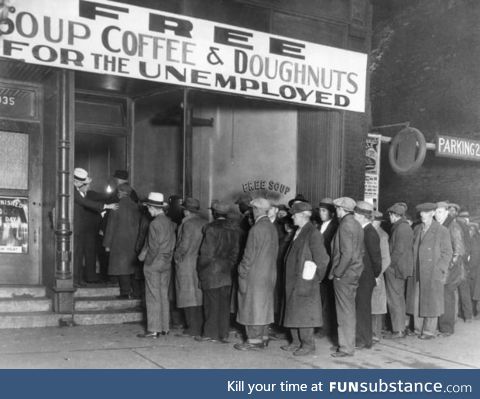 Al Capone ran a soup kitchen for the unemployed during the Great Depression, BTW