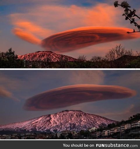 Surreal Sunset in Elba, Italy