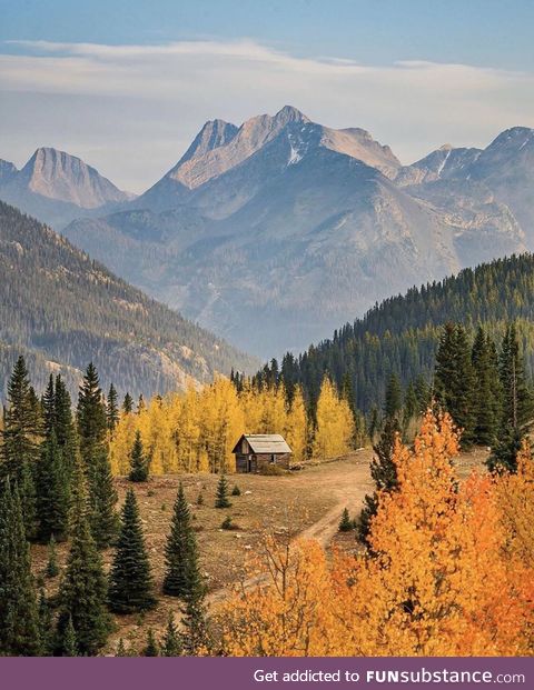 Breathtaking view of these mountains in Colorado